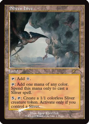 Sliver Hive (Retro Frame) (002) Foil - Secret Lair Drop Series
