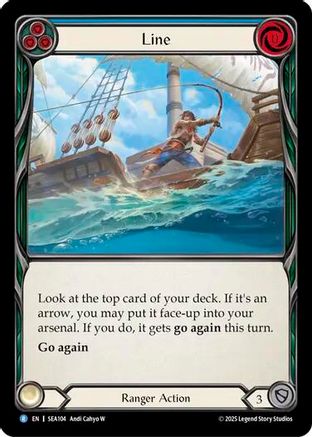 Line (SEA104) Rainbow Foil - High Seas