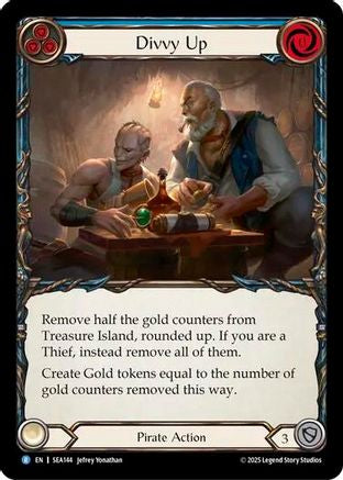 Divvy Up (SEA144) Rainbow Foil - High Seas