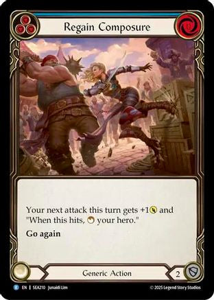 Regain Composure (SEA210) Rainbow Foil - High Seas