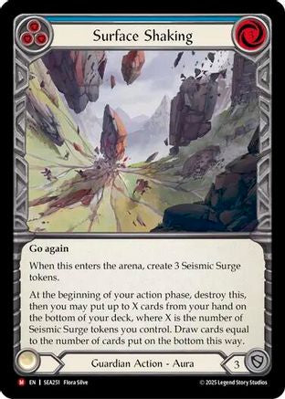 Surface Shaking (SEA251) Rainbow Foil - High Seas