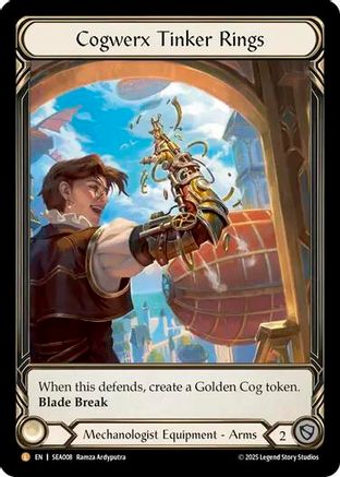 Cogwerx Tinker Rings (SEA008) Cold Foil - High Seas