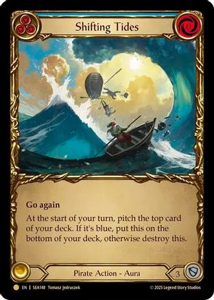 Shifting Tides (SEA148) Cold Foil - High Seas
