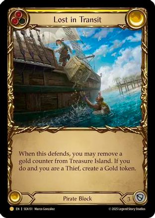 Lost in Transit (SEA151) Cold Foil - High Seas