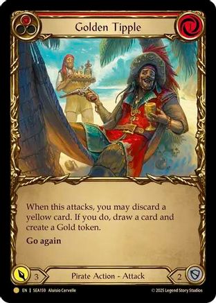 Golden Tipple (Red) (SEA159) Cold Foil - High Seas