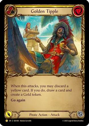 Golden Tipple (Yellow) (SEA160) Cold Foil - High Seas