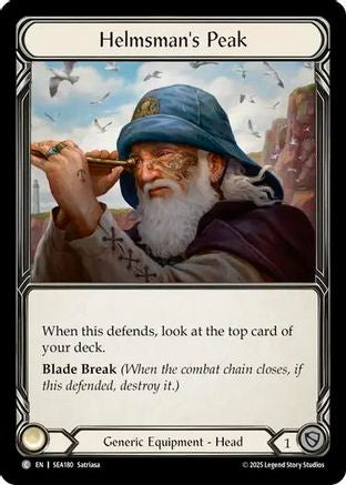 Helmsman's Peak (SEA180) Cold Foil - High Seas