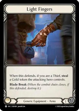 Light Fingers (SEA184) Cold Foil - High Seas