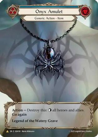 Onyx Amulet (SEA191) Cold Foil - High Seas