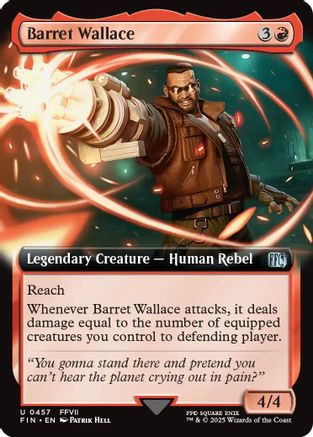 Barret Wallace (Extended Art) (457) - FINAL FANTASY