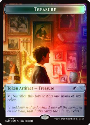 Treasure Token (2065) (Rainbow Foil) (2065) Foil - Secret Lair Drop Series