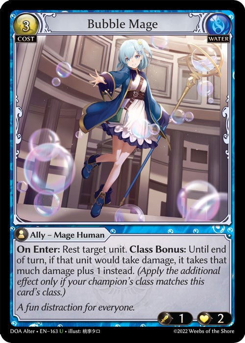 Bubble Mage (163) [Dawn of Ashes: Alter Edition] Foil