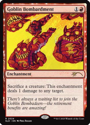 Goblin Bombardment (2024) (2024) - Secret Lair Drop Series