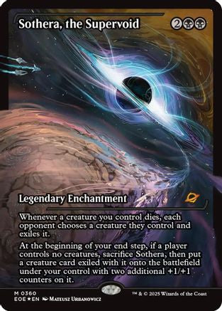 Sothera, the Supervoid (Showcase) (360) Foil - Edge of Eternities