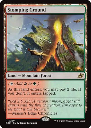 Stomping Ground (258) Foil - Edge of Eternities