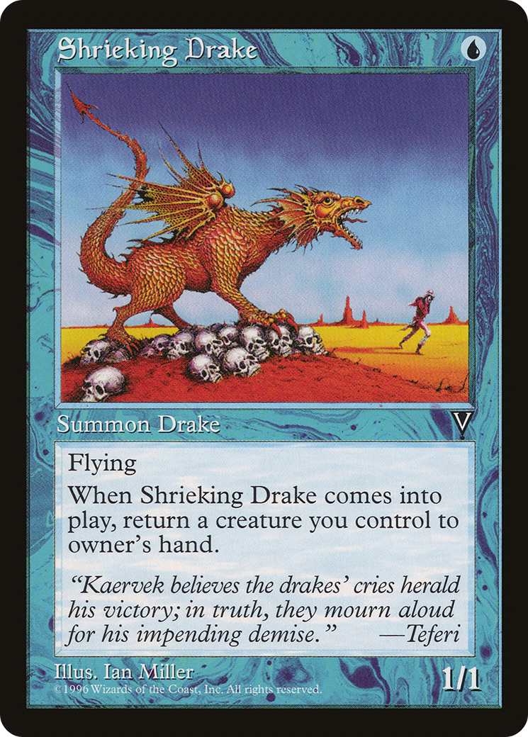 Shrieking Drake [Visions] | Silver Goblin