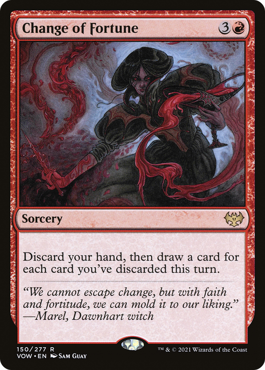 Change of Fortune [Innistrad: Crimson Vow] Foil