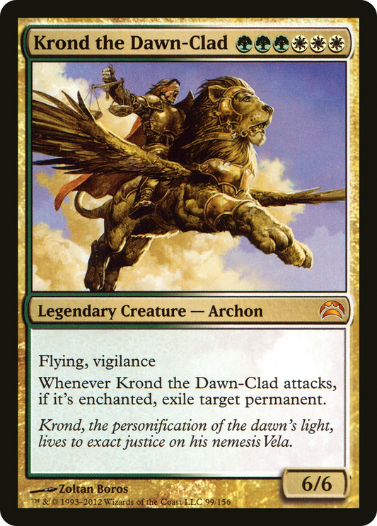 Krond the Dawn-Clad [Planechase 2012] Foil