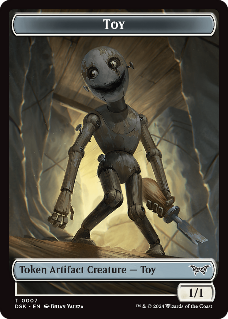 Toy Token [Duskmourn: House of Horror Tokens] | Silver Goblin