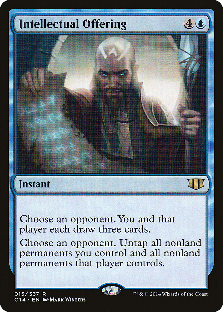 Intellectual Offering [Commander 2014] | Silver Goblin