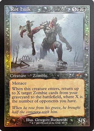 Rot Hulk (Retro Frame) (851) Foil - Secret Lair Drop Series