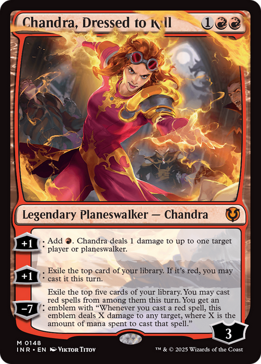 Chandra, Dressed to Kill Foil (148) - Innistrad Remastered