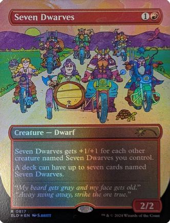 Seven Dwarves (0817) (817) Foil - Secret Lair Drop Series