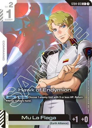 Hawk of Endymion (C+) (ST04-013) Holofoil- Starter Deck 04 SEED Strike