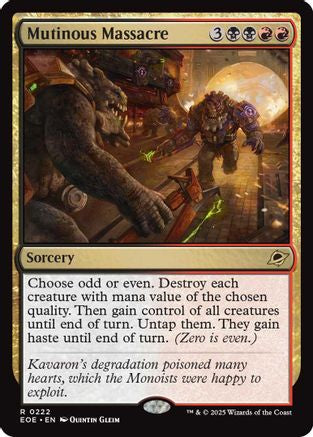 Mutinous Massacre (222) - Edge of Eternities