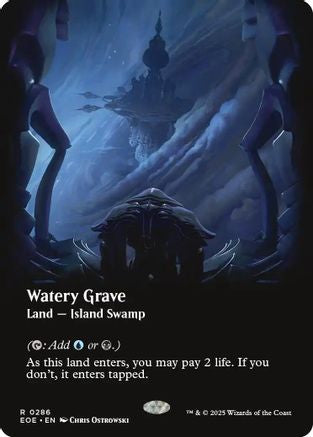 Watery Grave (Borderless) (286) - Edge of Eternities