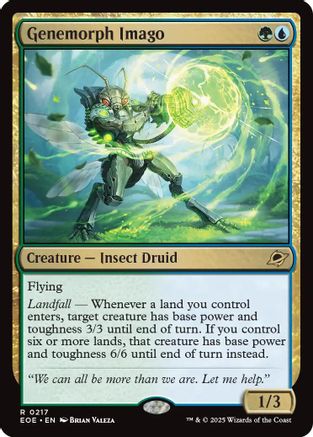 Genemorph Imago (217) Foil - Edge of Eternities