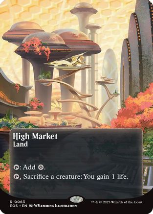 High Market (Borderless) (063) - Edge of Eternities: Stellar Sights