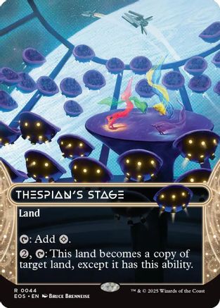 Thespian's Stage (Borderless) (044) - Edge of Eternities: Stellar Sights