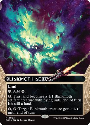 Blinkmoth Nexus (Borderless) (093) Galaxy Foil - Edge of Eternities: Stellar Sights