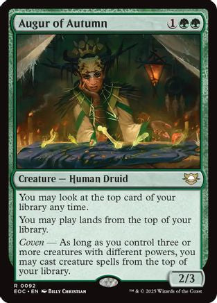 Augur of Autumn (092) - Commander: Edge of Eternities
