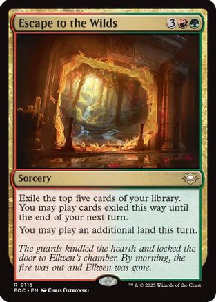 Escape to the Wilds (115) - Commander: Edge of Eternities