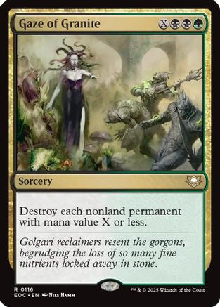 Gaze of Granite (116) - Commander: Edge of Eternities