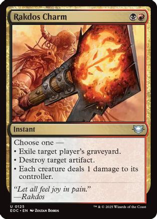 Rakdos Charm (125) - Commander: Edge of Eternities