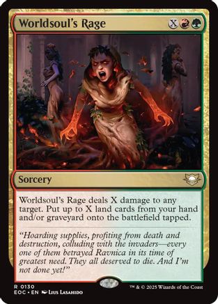 Worldsoul's Rage (130) - Commander: Edge of Eternities