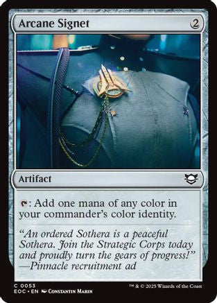 Arcane Signet (053) - Commander: Edge of Eternities