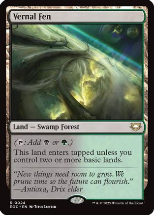 Vernal Fen (024) - Commander: Edge of Eternities