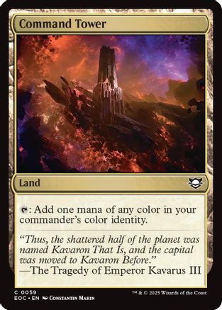 Command Tower (059) - Commander: Edge of Eternities