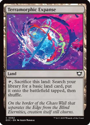 Terramorphic Expanse (062) - Commander: Edge of Eternities