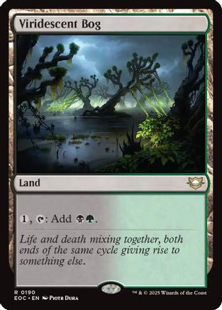 Viridescent Bog (190) - Commander: Edge of Eternities