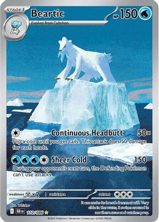 Beartic (110) Holofoil - Black Bolt