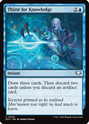 Thirst for Knowledge (048) - Commander: Edge of Eternities