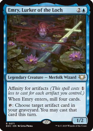 Emry, Lurker of the Loch (071) - Commander: Edge of Eternities