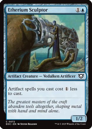 Etherium Sculptor (072) - Commander: Edge of Eternities