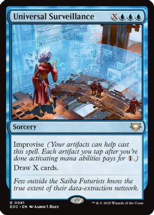 Universal Surveillance (081) - Commander: Edge of Eternities