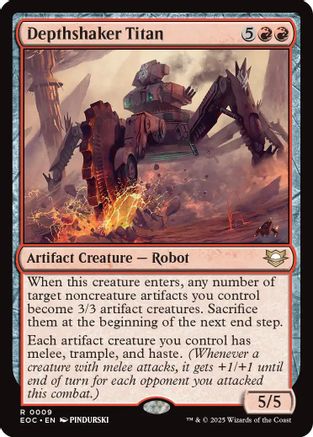 Depthshaker Titan (009) - Commander: Edge of Eternities